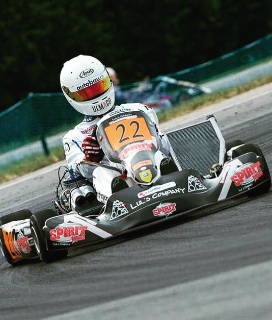 Pilotage en karting pendant l’atelier Driven