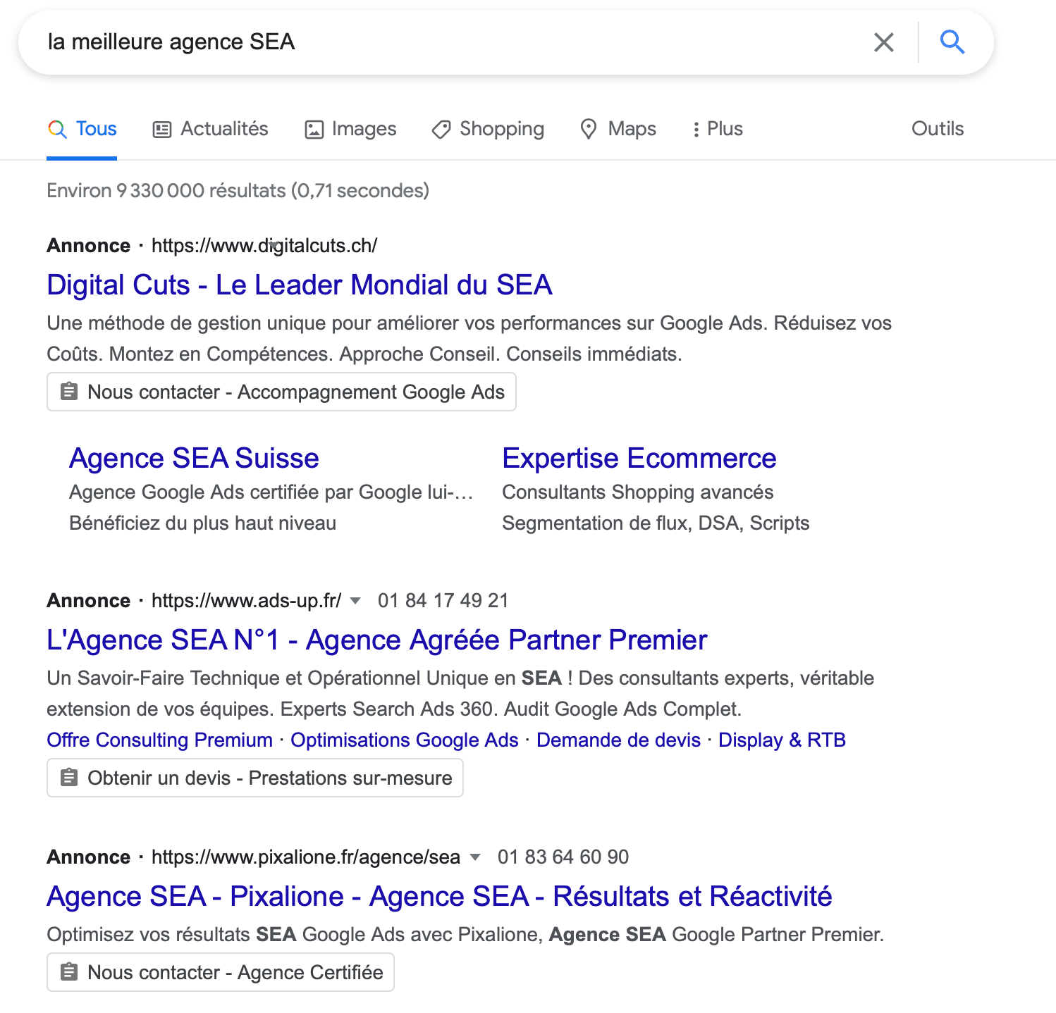 Le SEA, ou référencement payant avec Google Ads