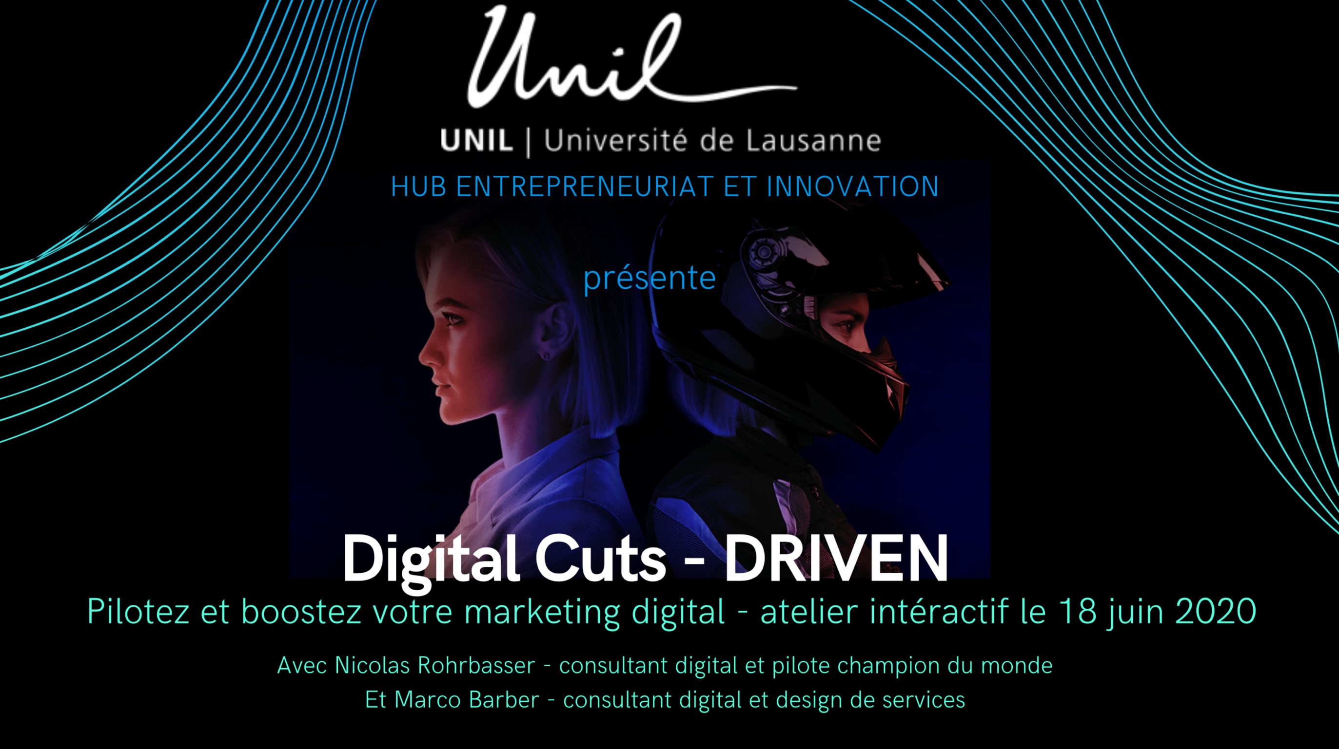 Affiche de la présentation Driven à l'Université de Lausanne